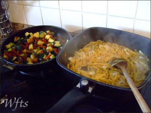 pastasotto courgettes tomates1